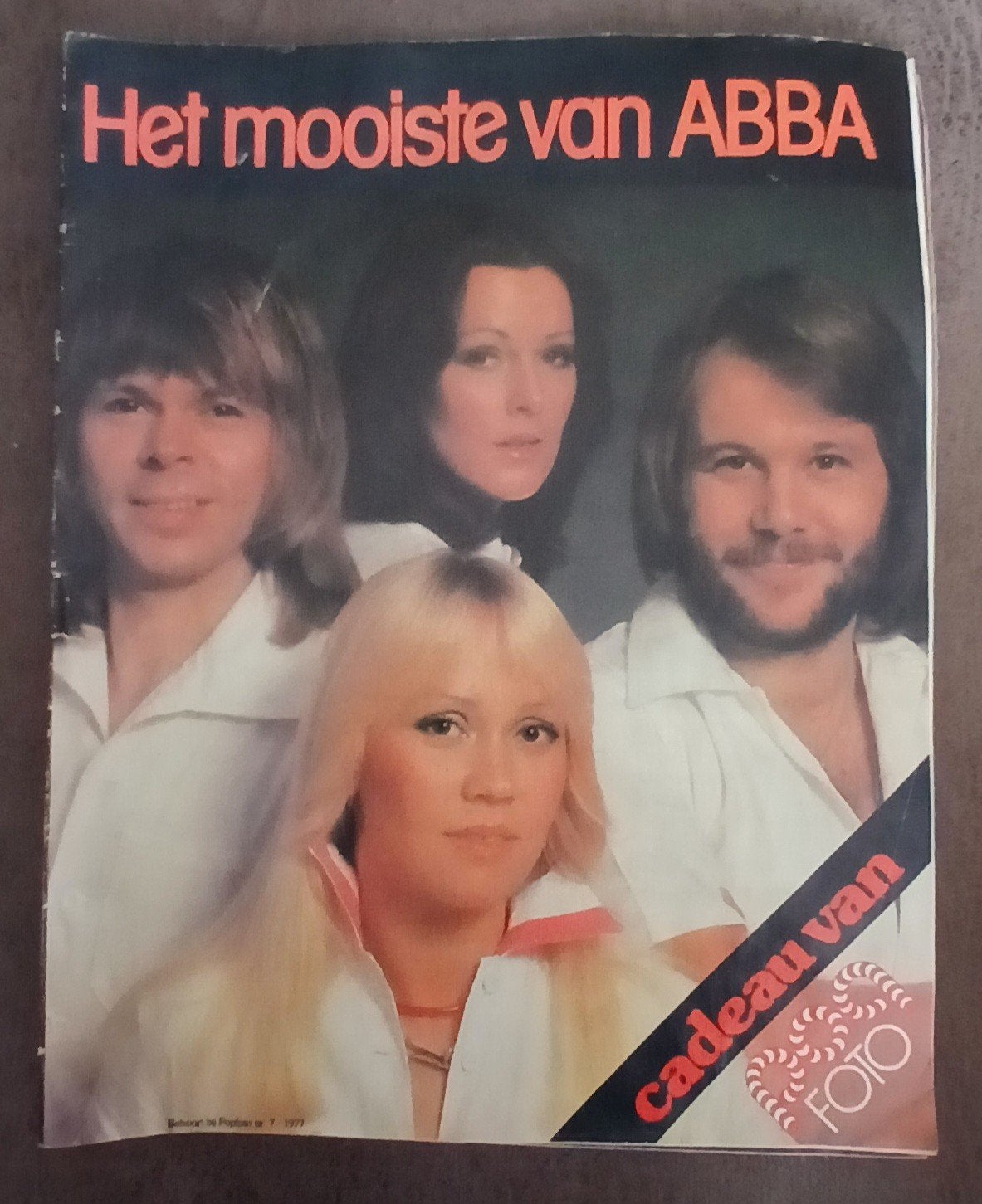 ABBA Popfoto Special - Het Mooiste van ABBA (1977), Ophalen of Verzenden, Gelezen, Artiest, Popfoto