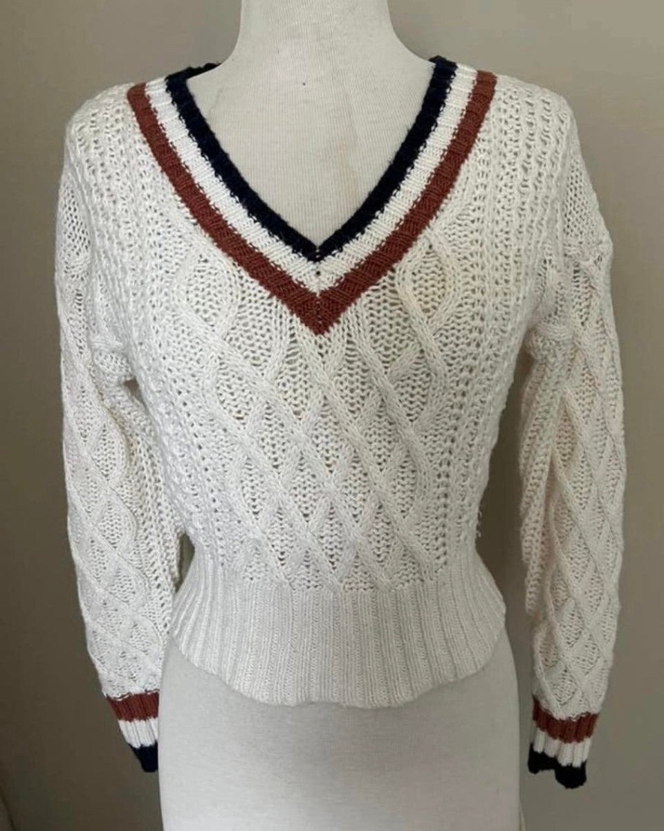 Kabel trui, american eagle, xxs tot S, Ophalen of Verzenden, Zo goed als nieuw, Maat 34 (XS) of kleiner