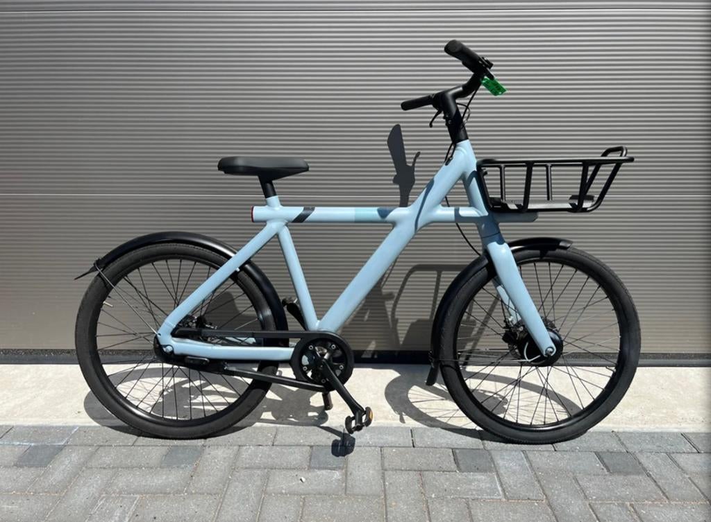 VanMoof X3 Blauw - Kapotte Accu, Fietsen en Brommers, Ophalen, Gebruikt, Vanmoof