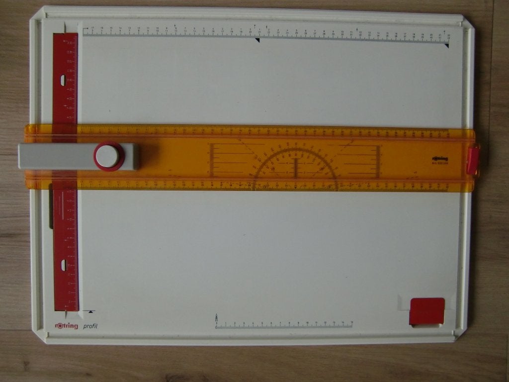 31D1:  Rotring tekenplaat Profil, Hobby en Vrije tijd, Tekenen, Ophalen of Verzenden, Gebruikt, Overige typen