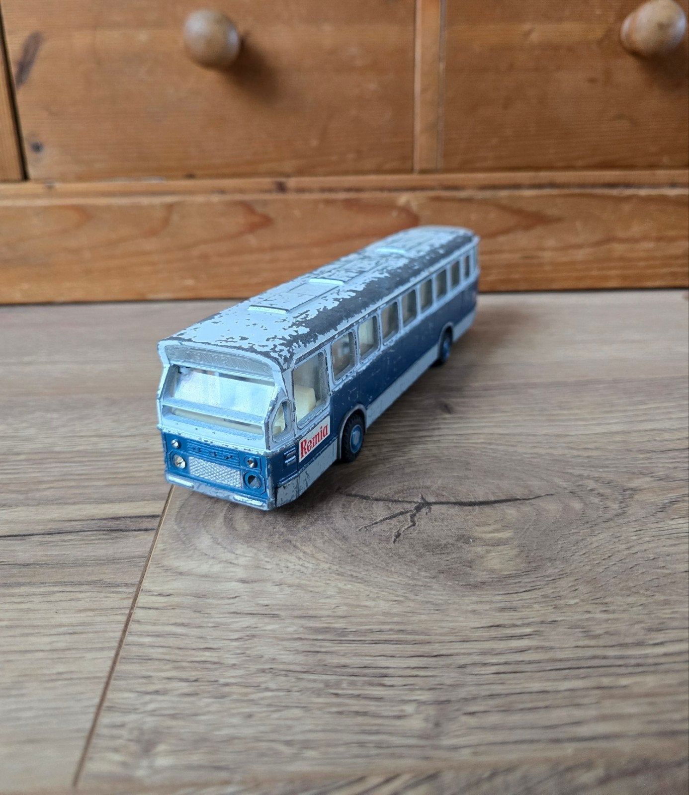 Lion Toys nr. 38 DAF Citybus - Vintage Modelbus, Hobby en Vrije tijd, Modelauto's | 1:50, Ophalen of Verzenden, Gebruikt, Bus of Vrachtwagen