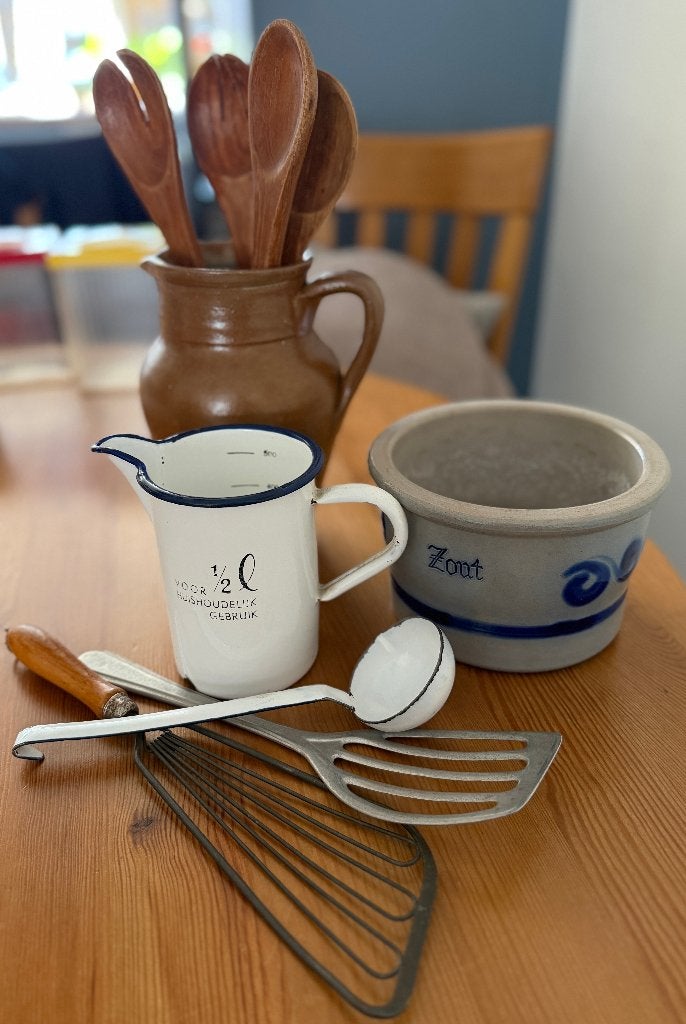 Vintage keuken accessoires jaren 50/60, Ophalen of Verzenden