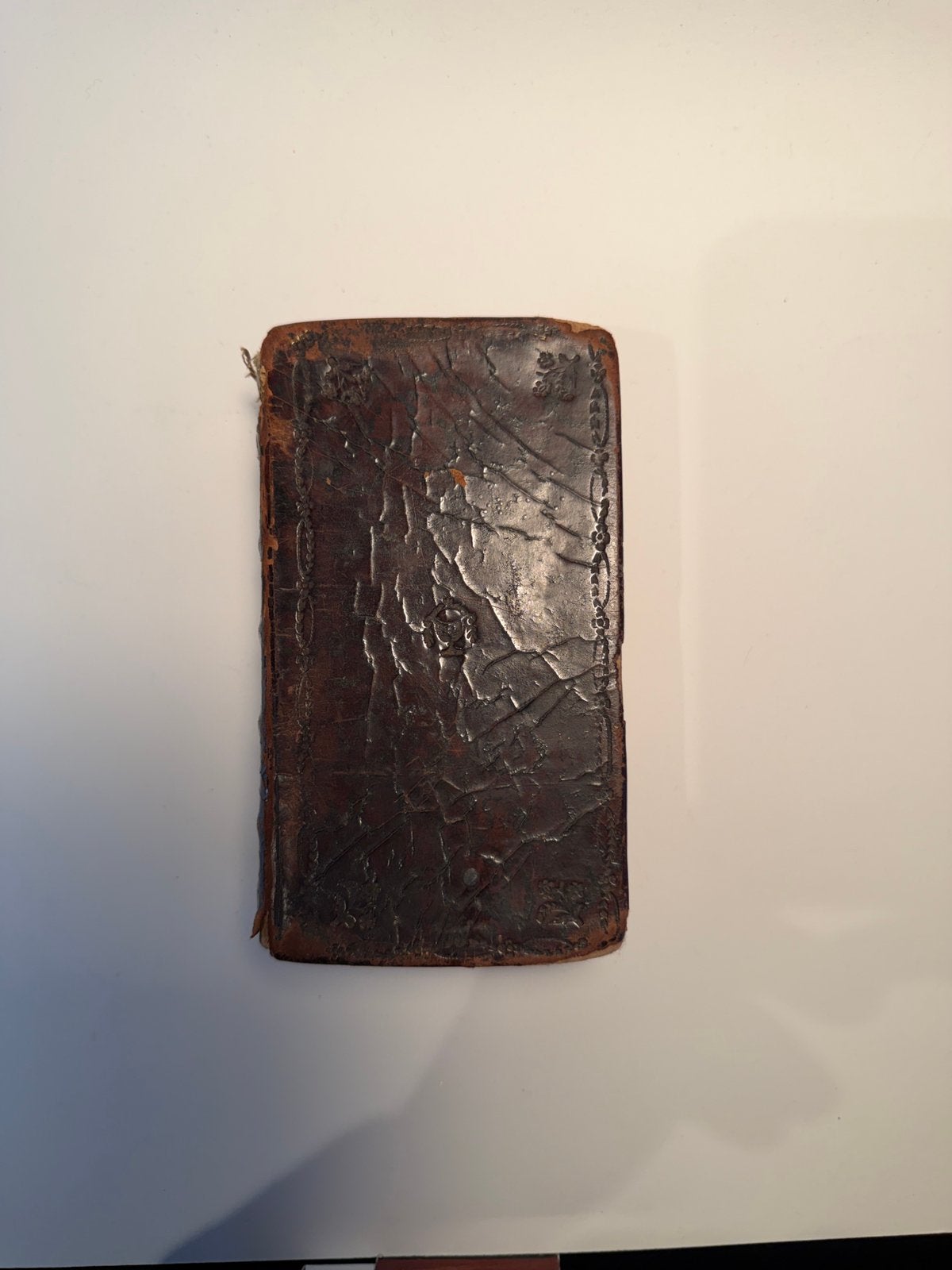 Antiek NL kerkboek ca. 1822 –Statenvert.–leer–Psalm+gezangen, Antiek en Kunst, Ophalen of Verzenden