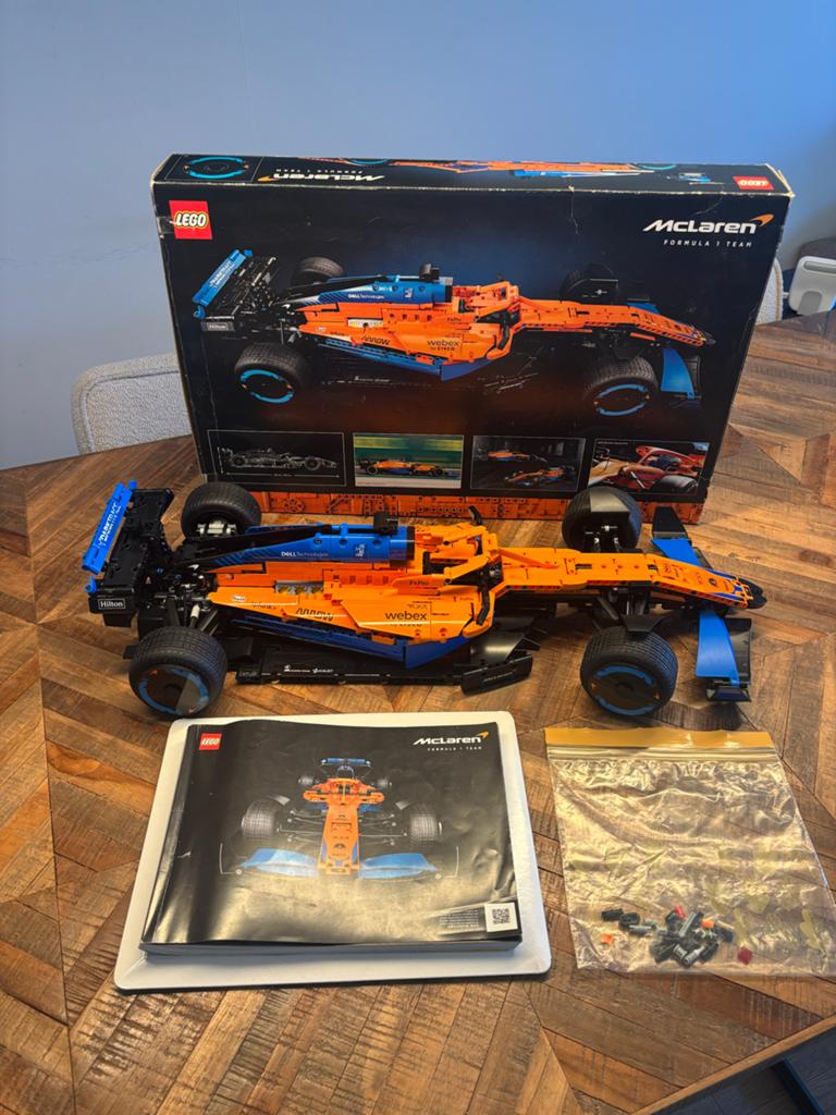 Lego Technic McLaren Formule 1 Raceauto 42141, Ophalen of Verzenden, Zo goed als nieuw, Lego