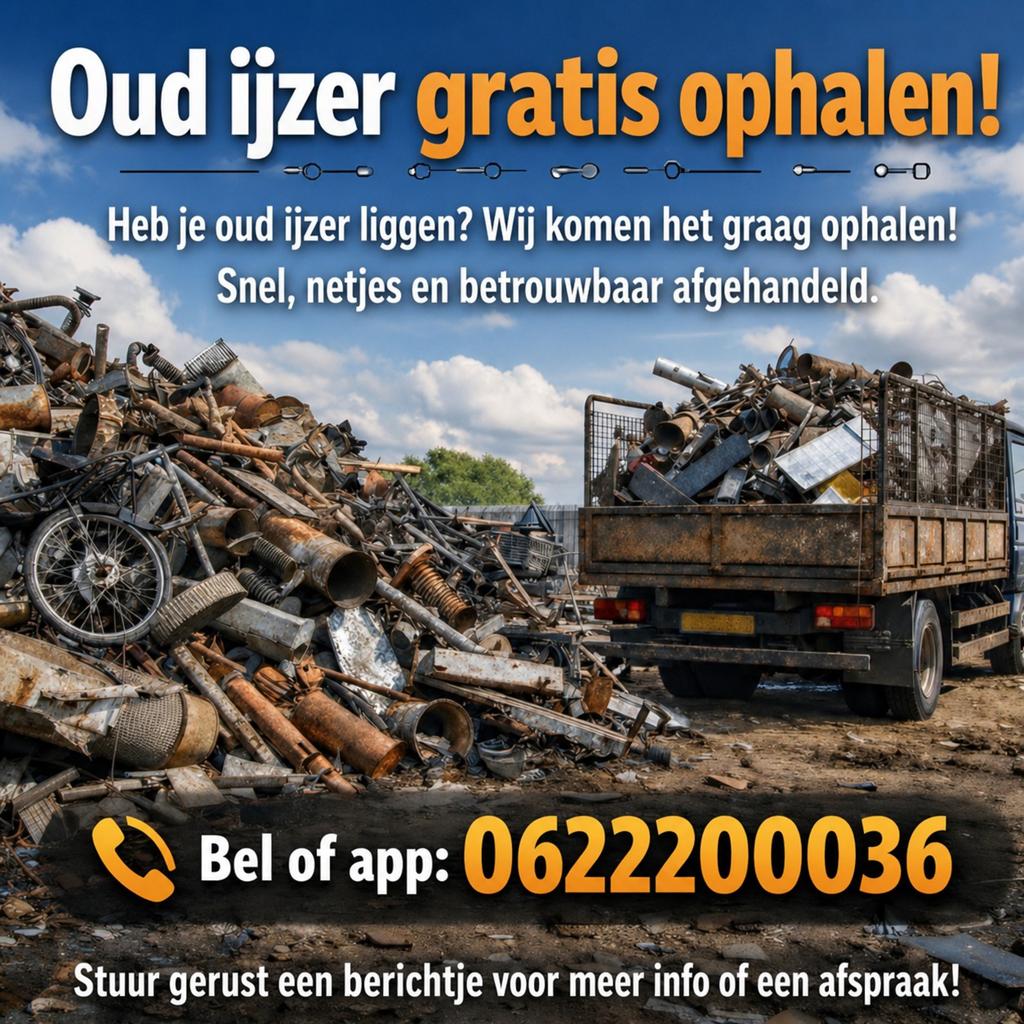 Gratis, Ophalen of Verzenden