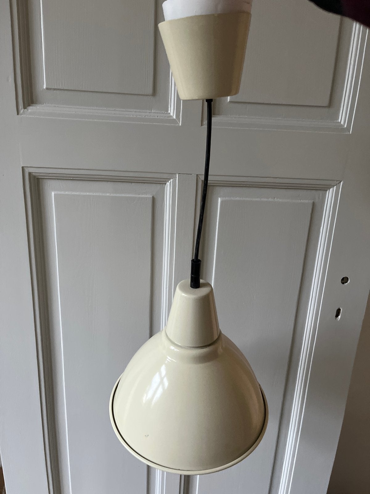 Ikea hanglampje, Ophalen of Verzenden, Gebruikt, Metaal, 75 cm of meer
