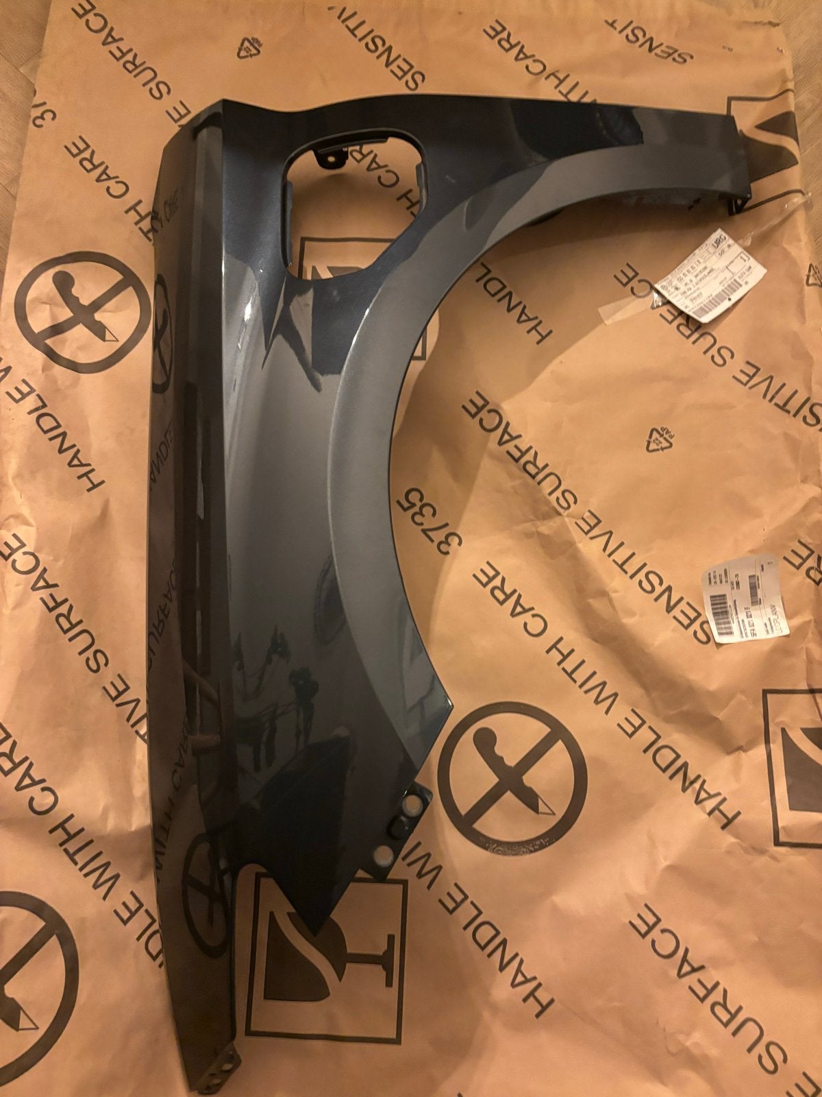 Spatbord links voor Seat Cupra Leon Hybride LS7H, Gebruikt, Voor, Ophalen of Verzenden, Spatbord