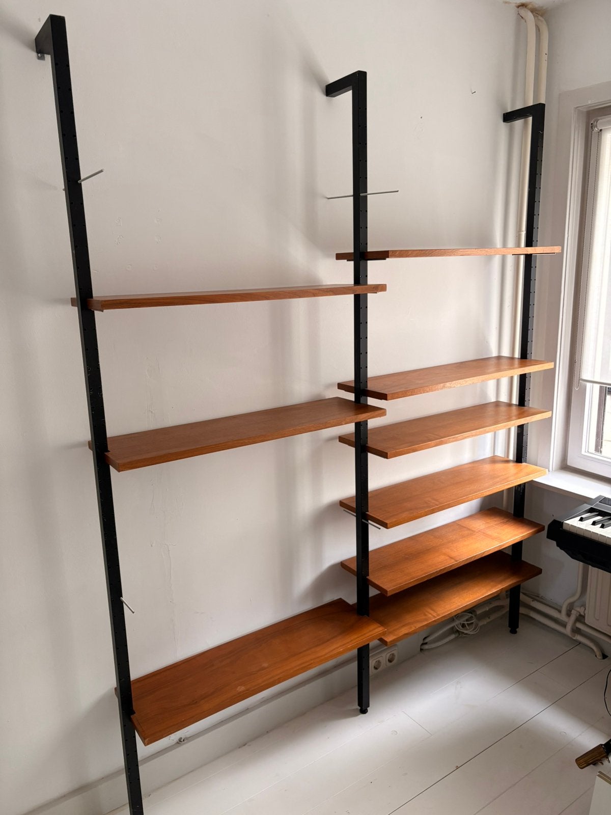 Vintage Deens PS System wandrek – teak, Huis en Inrichting, Ophalen, Zo goed als nieuw