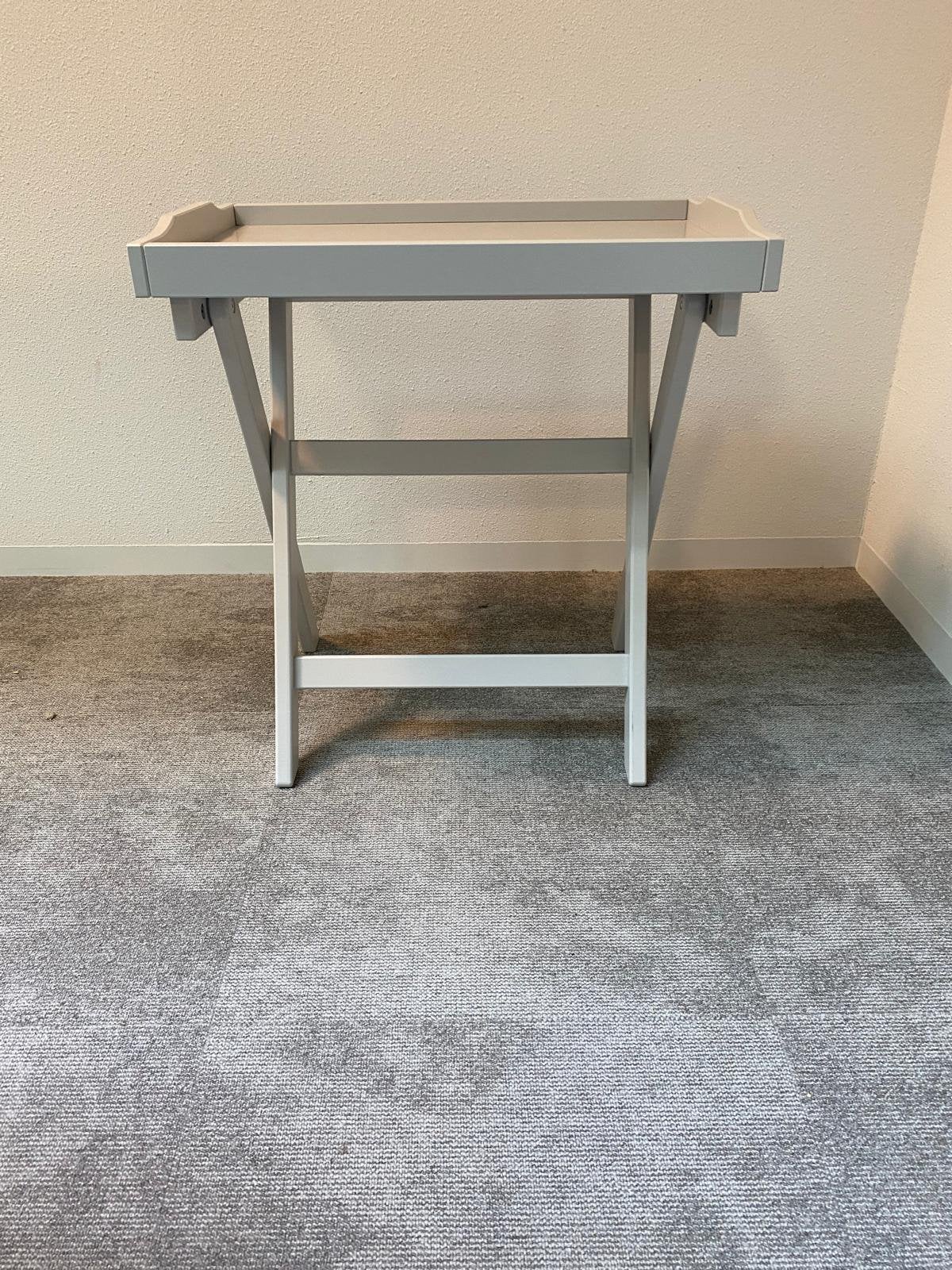 Butlertray wit, Ophalen, 50 tot 100 cm, Zo goed als nieuw, Overige houtsoorten