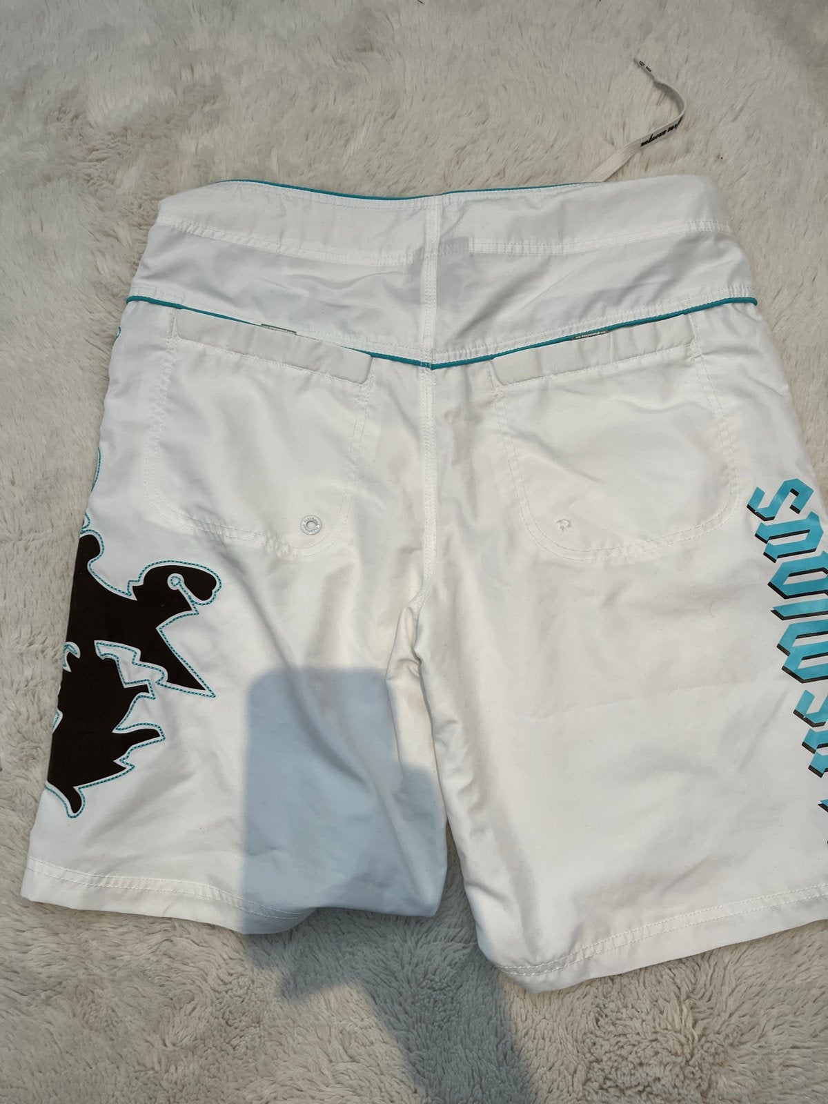 Plusminus zwemshort maat M, Ophalen of Verzenden, Maat 48/50 (M), Wit, Zwemshort