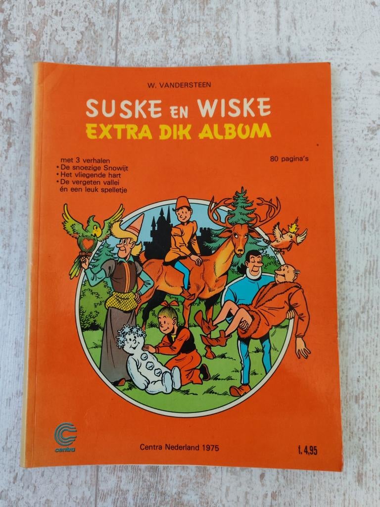 Suske en Wiske Extra Dik Album - Centra Nederland 1975, Ophalen of Verzenden