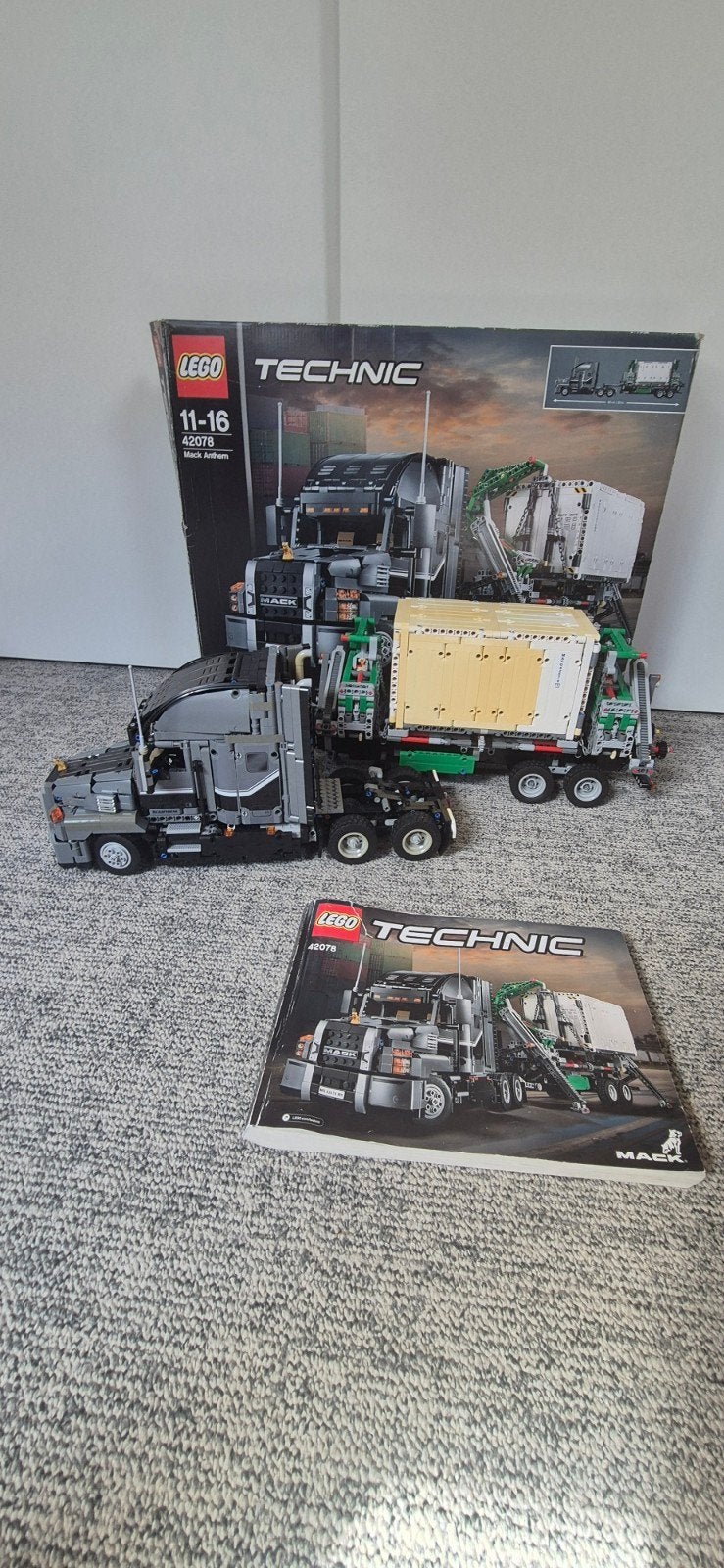 Lego Technic set 42078 Mack Anthem (compleet), Ophalen, Gebruikt, Lego