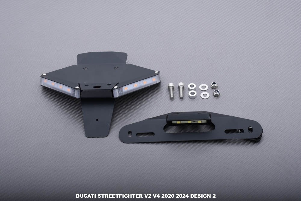 Kentekenplaathouder DUCATI STREETFIGHTER V2 / V4 2020 - 2024, Motoren, Ophalen of Verzenden, Nieuw