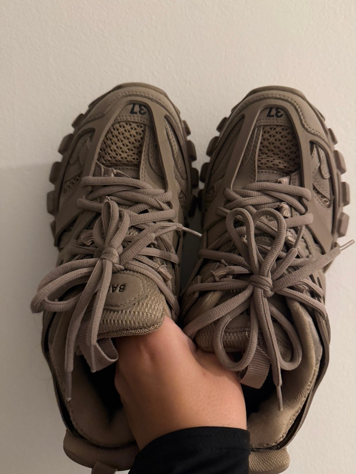 Balenciaga Track Sneakers, Ophalen of Verzenden, Zo goed als nieuw, Zwart, Sneakers of Gympen