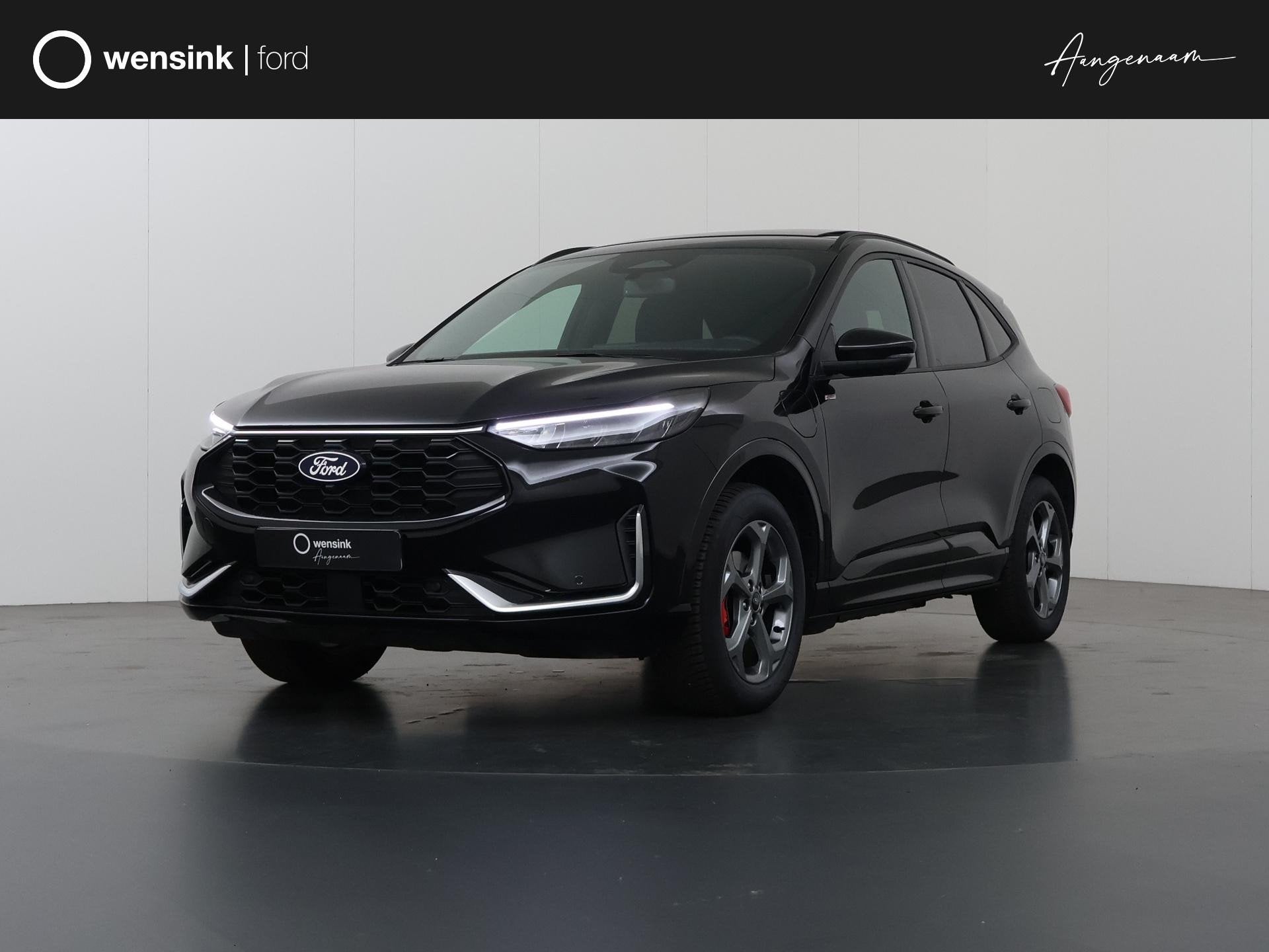 Ford Kuga 2.5 PHEV ST-Line X | Elek. Trekhaak | Panoramadak, Auto's, 14 kWh, Gebruikt, 4 cilinders, Leder en Stof