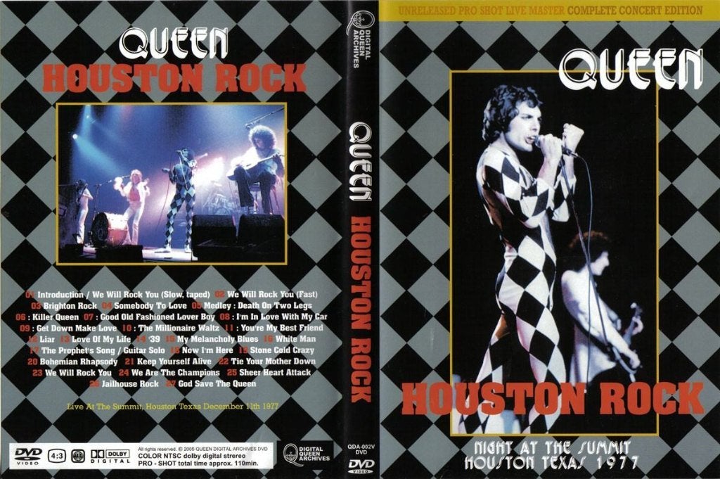 Queen live in Houston 1977, Alle leeftijden, Verzenden, Nieuw in verpakking, Concert