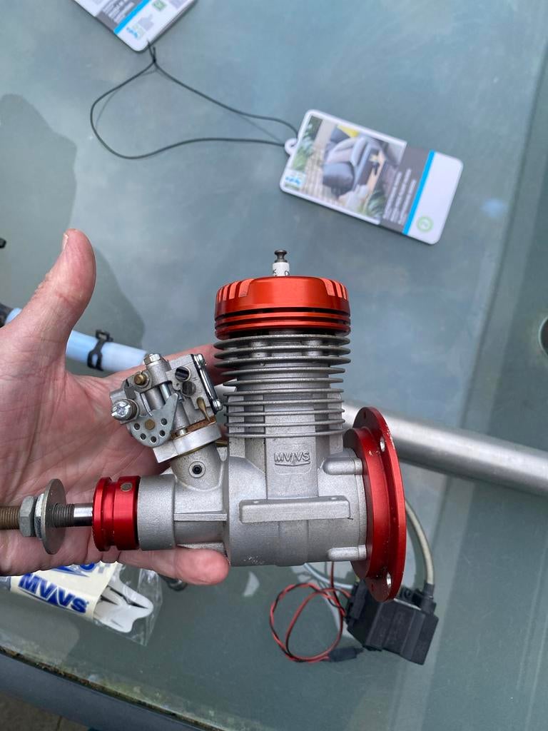 MVVS 26 cc Benzine Motor met Elektronische Ontsteking, Ophalen
