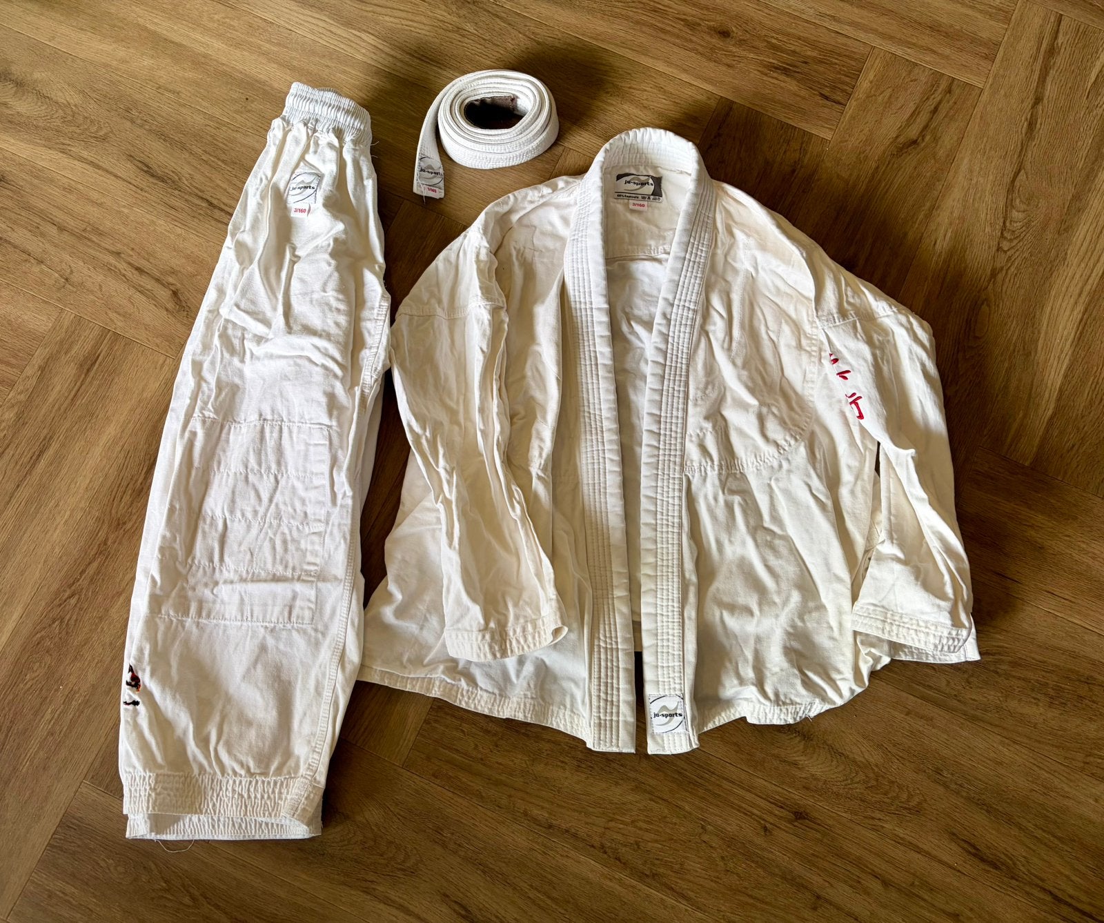 Nieuw pak voor jiu jitsu of judo - maat 160, Ophalen, Maat XS of kleiner, Judo, Nieuw