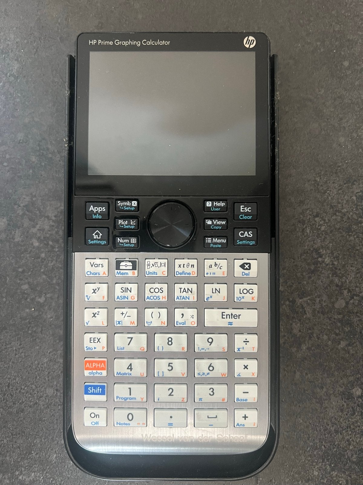 Grafische rekenmachine HP Prime incl case, Ophalen of Verzenden, Grafische rekenmachine, Zo goed als nieuw