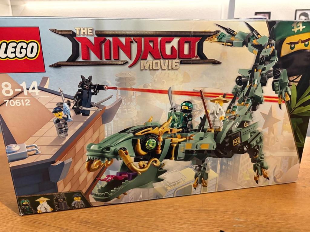 LEGO Ninjago Movie 70612 Groene Ninja Mech Draak, Lego, Ophalen of Verzenden, Zo goed als nieuw, Compleet