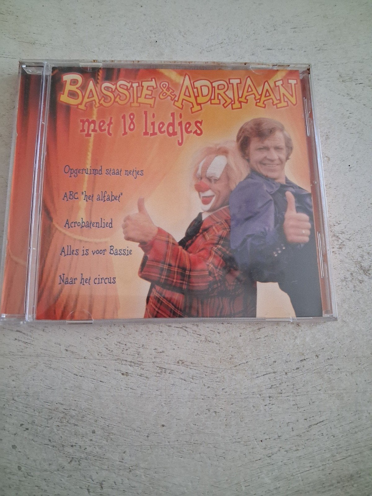 cd van Bassie & adriaan met 18 Liedjes, Cd's en Dvd's, Cd's | Kinderen en Jeugd, Ophalen, Gebruikt