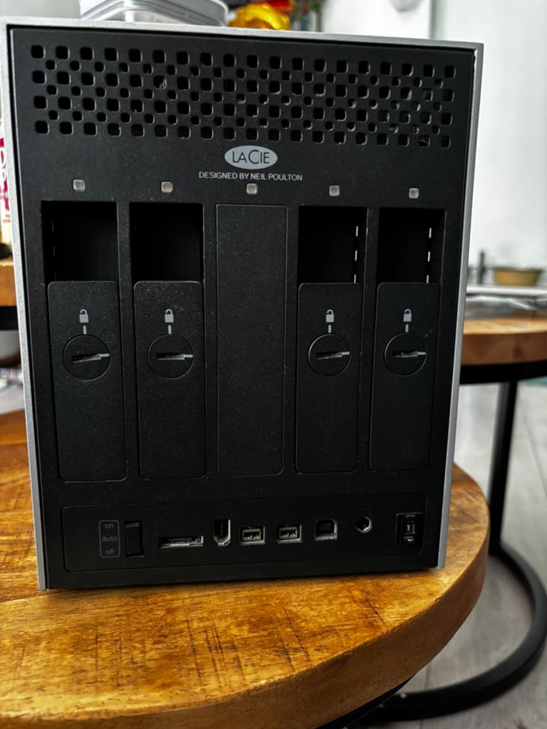 Lacie 4Biq Nas, Computers en Software, Harde schijven, Ophalen of Verzenden, Gebruikt, Desktop, NAS