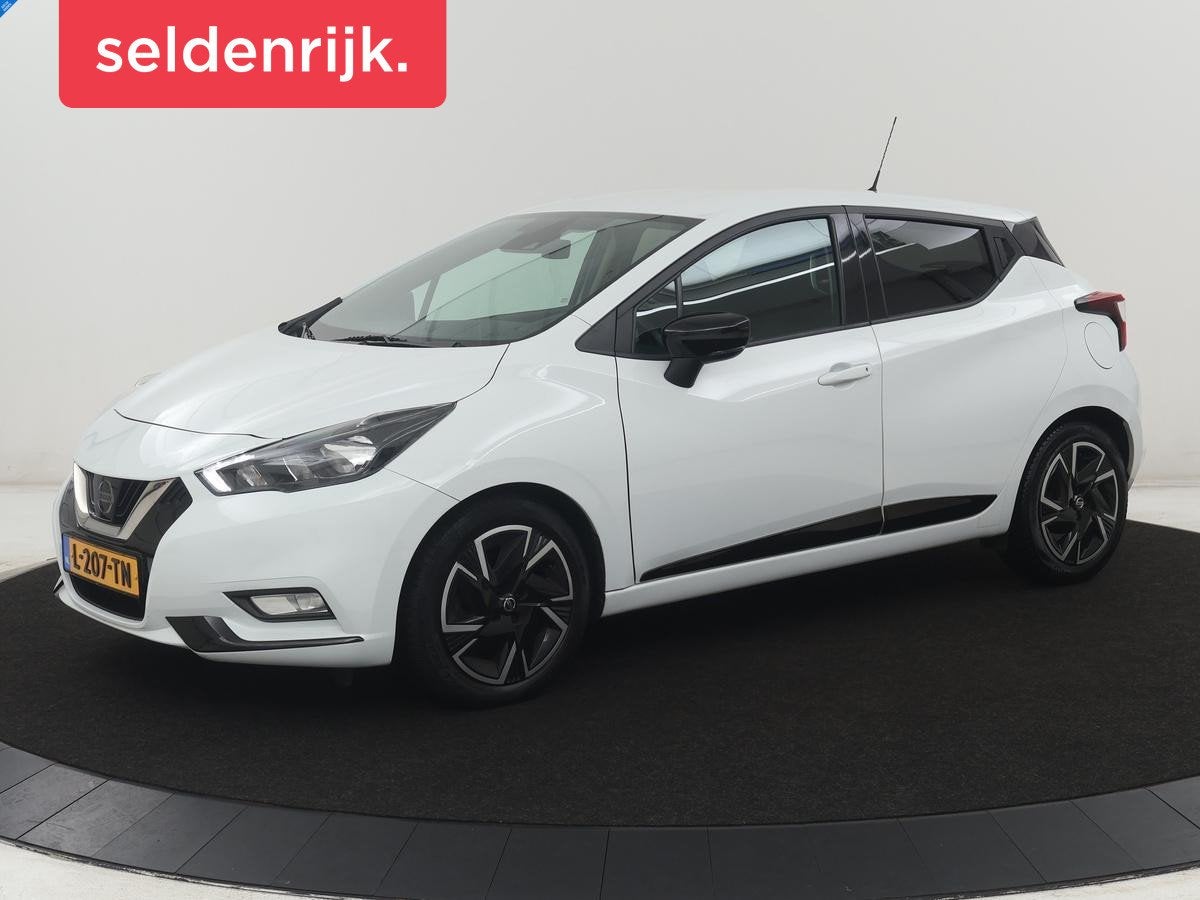 Nissan Micra 1.0 IG-T N-Design | Bose Sound | Navigatie |, Voorwielaandrijving, Stof, Euro 6, Wit