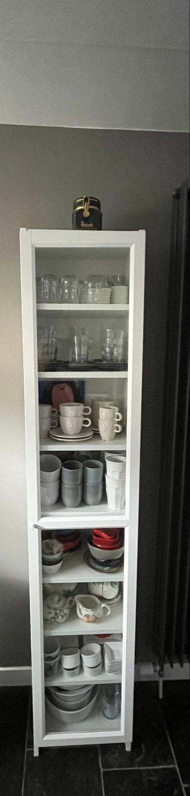 IKEA Billy Boekenkast met glazen deur, Ophalen, Minder dan 50 cm, 200 cm of meer, Zo goed als nieuw
