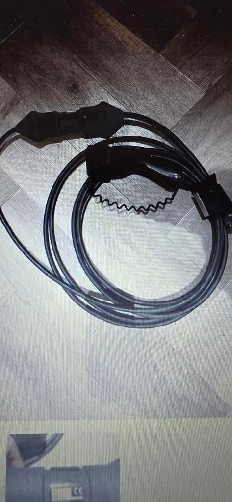 Laadkabel voor elektrische auto - Type 2, Auto diversen, Laadpalen, Ophalen of Verzenden, Gebruikt, Laadkabel