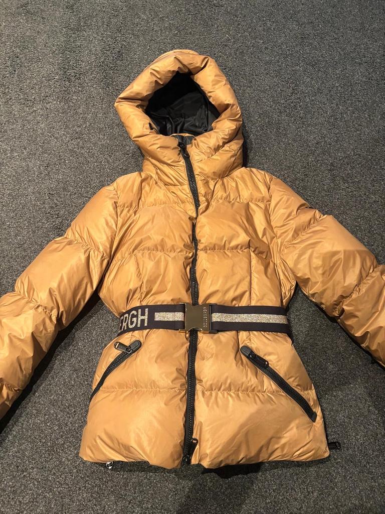 Goldbergh Jas Maat 40 - Beige/Bruin, Kleding | Dames, Ophalen of Verzenden, Maat 38/40 (M), Beige