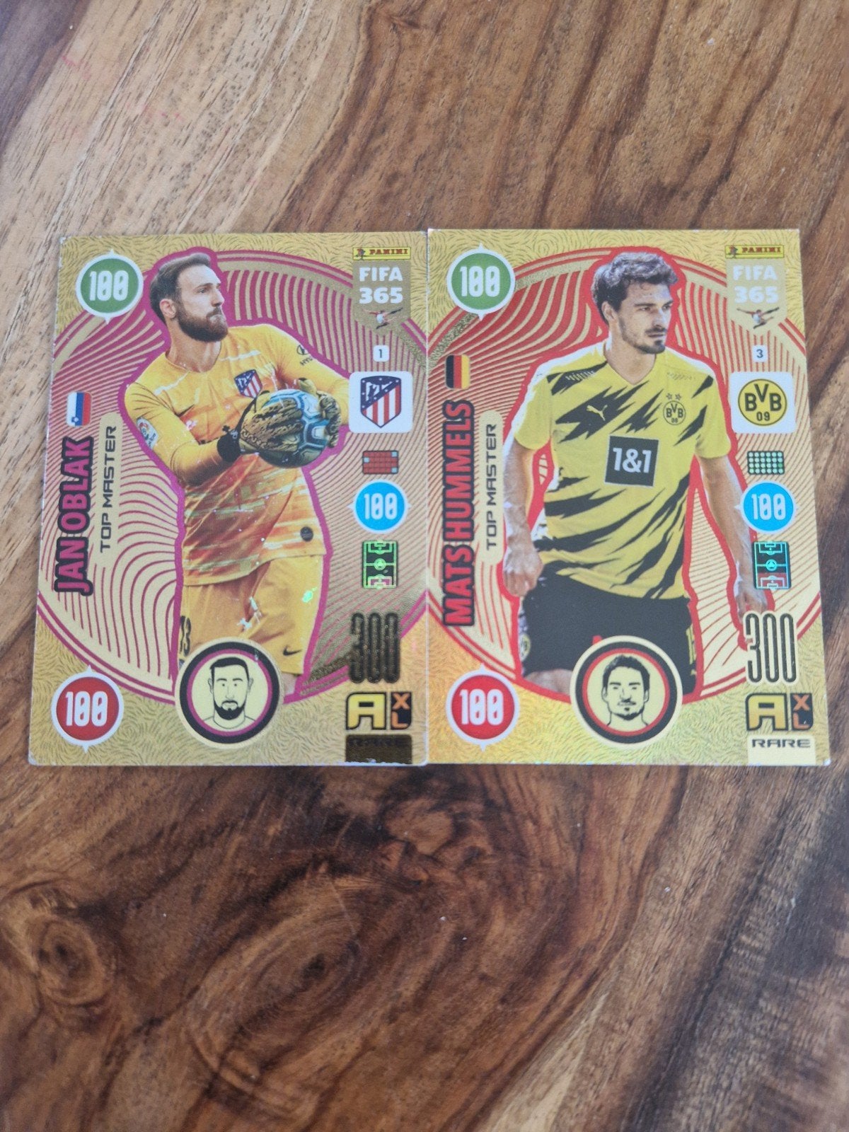 Panini Adrenalyn 2021 - Top Master Jan Oblak - Mats hummels, Ophalen of Verzenden, Zo goed als nieuw