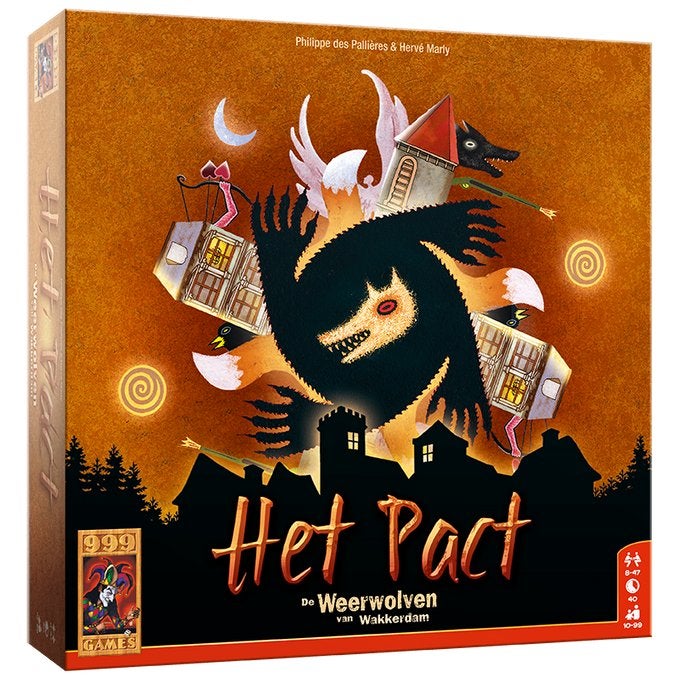 Weerwolven het pact nieuw in folie, Drie of vier spelers, Ophalen of Verzenden, Nieuw, 999 Games