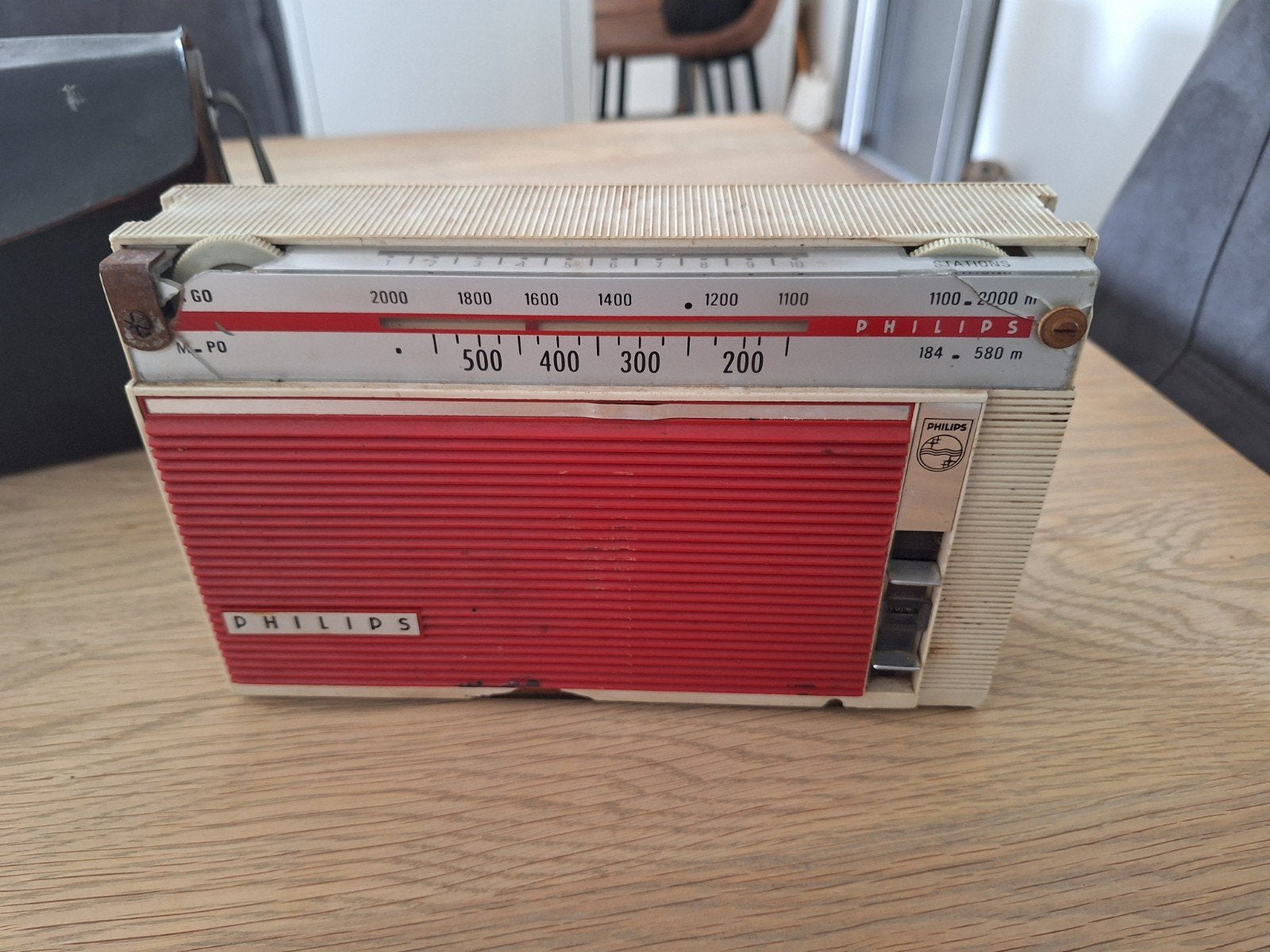 oude Philips radio, Ophalen, Gebruikt, Transistorradio