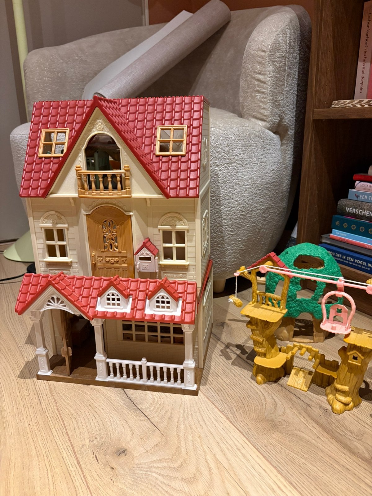 Sylvanian Families complete set, Ophalen of Verzenden, Zo goed als nieuw, Poppenhuis