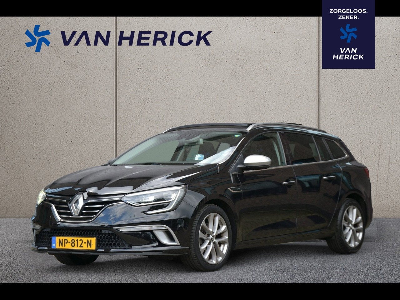 Renault Mégane Estate 1.2 TCe GT-Line 131PK | Schuif/kantel, Auto's, Voorwielaandrijving, Gebruikt, 4 cilinders, Zwart
