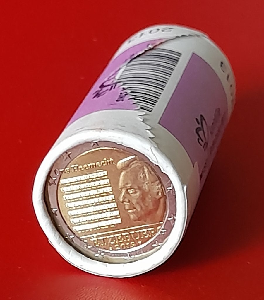 muntrol Luxemburg 2 euro 2013 Volkslied, Ophalen of Verzenden, Luxemburg, 2 euro
