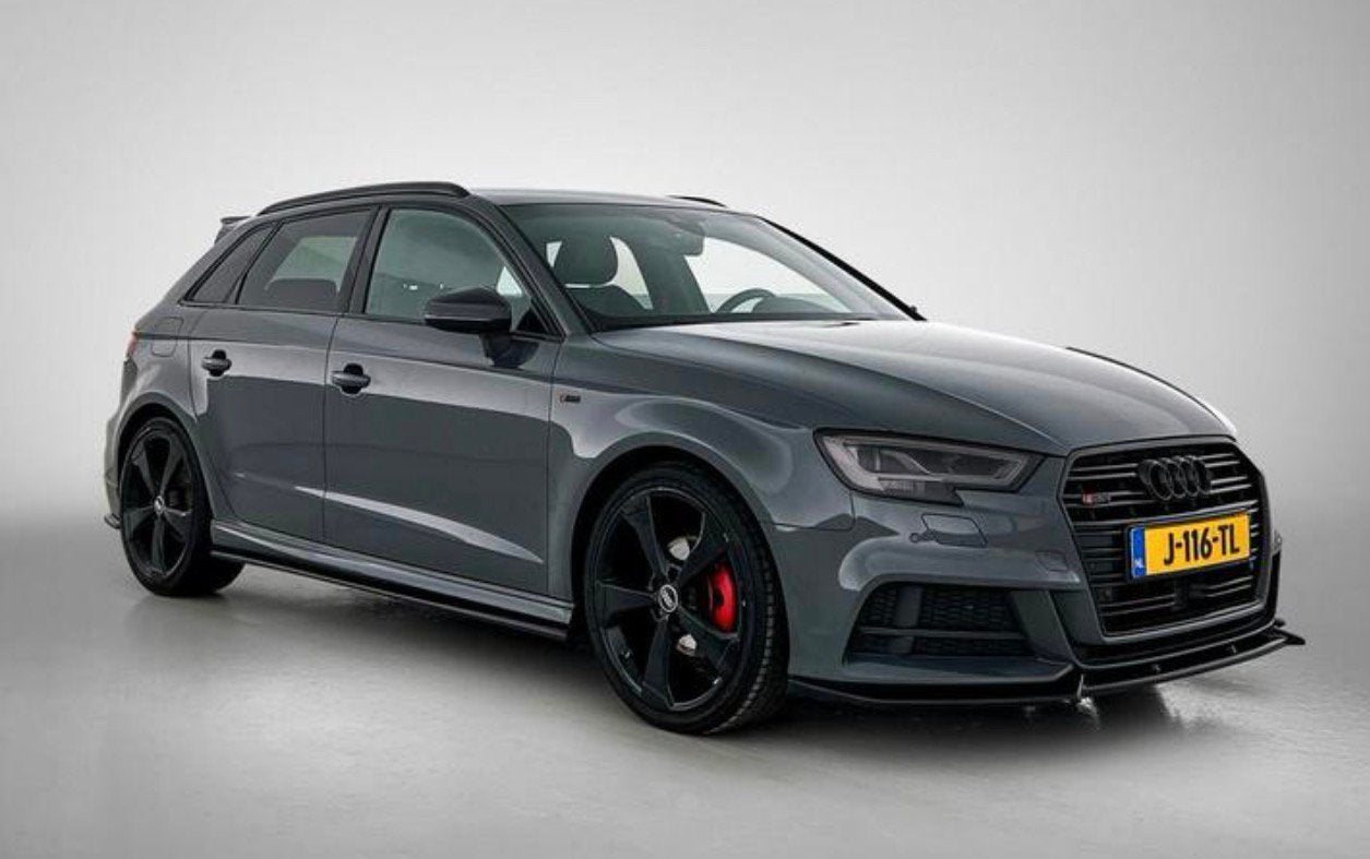 Audi A3 1.4 Tfsi 110KW SB S-tronic 2016 Grijs stage 1, Zwart, 4 cilinders, Leder en Stof, USB
