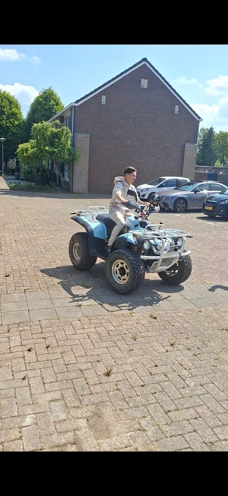 Linhai 260 4x4 quad KENTEKEN