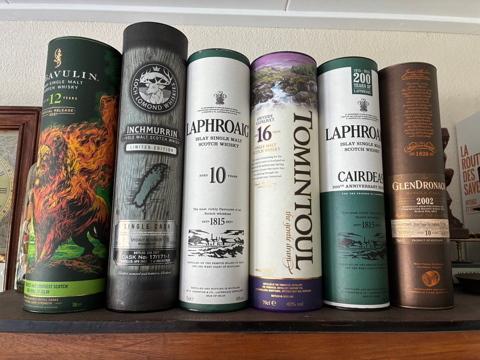 Lege whisky kokers, Verzamelen, Ophalen, Zo goed als nieuw