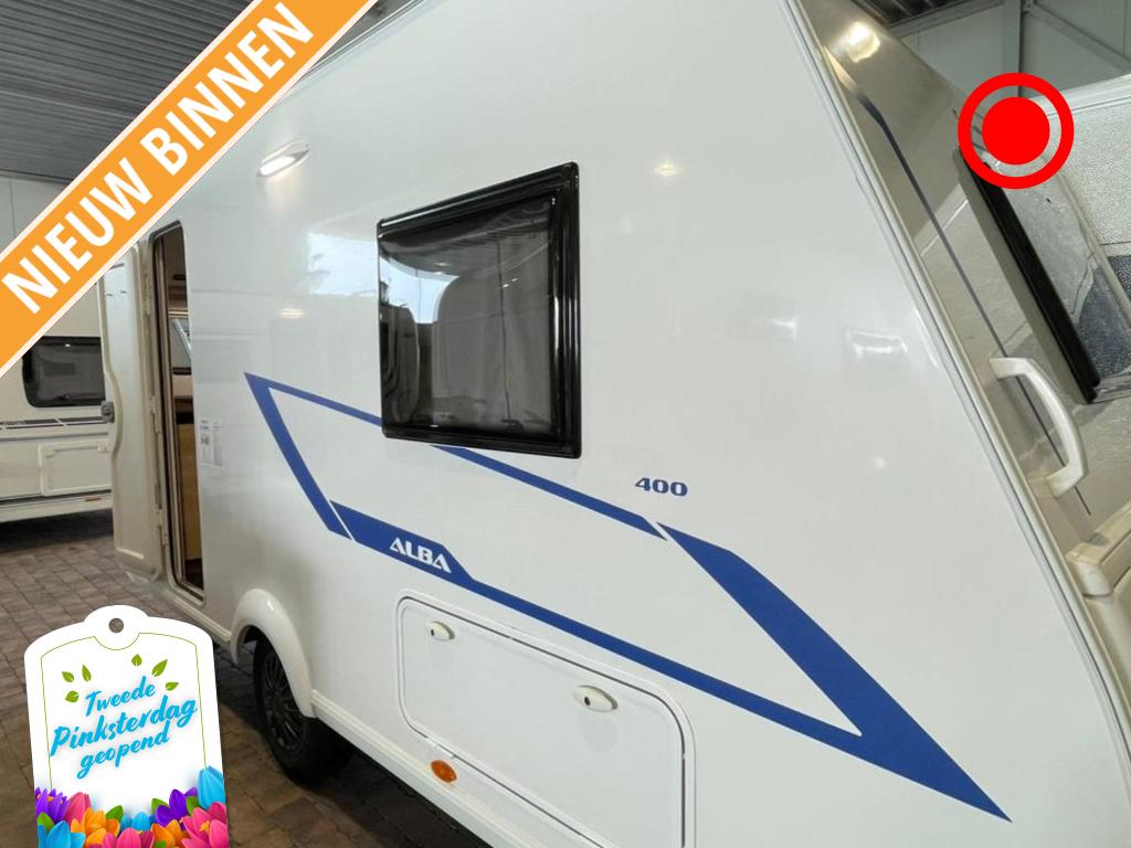 Caravelair Alba 400 Model 2026!, Caravans en Kamperen, Schokbreker, Bedrijf, Treinzit, Caravelair