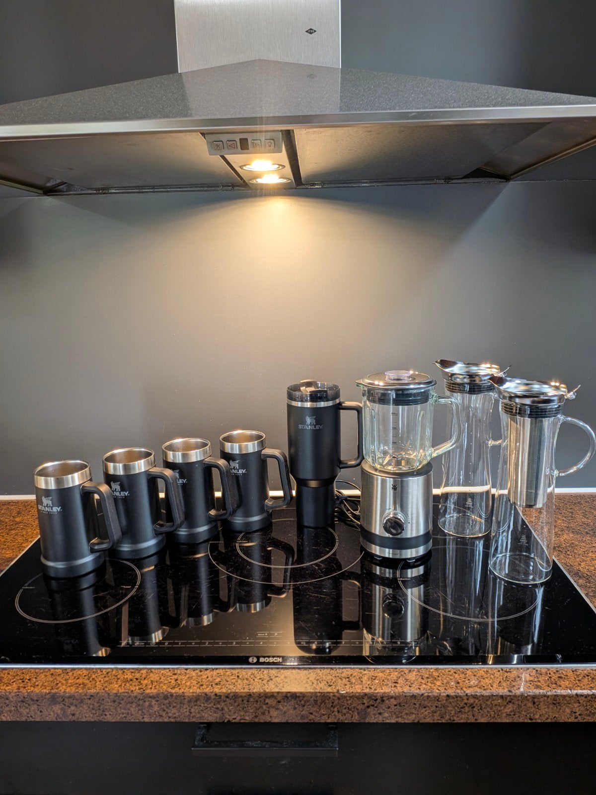 WMF mixer, Hario CBC-10 jugs, Stanley mugs, Ophalen, Zo goed als nieuw