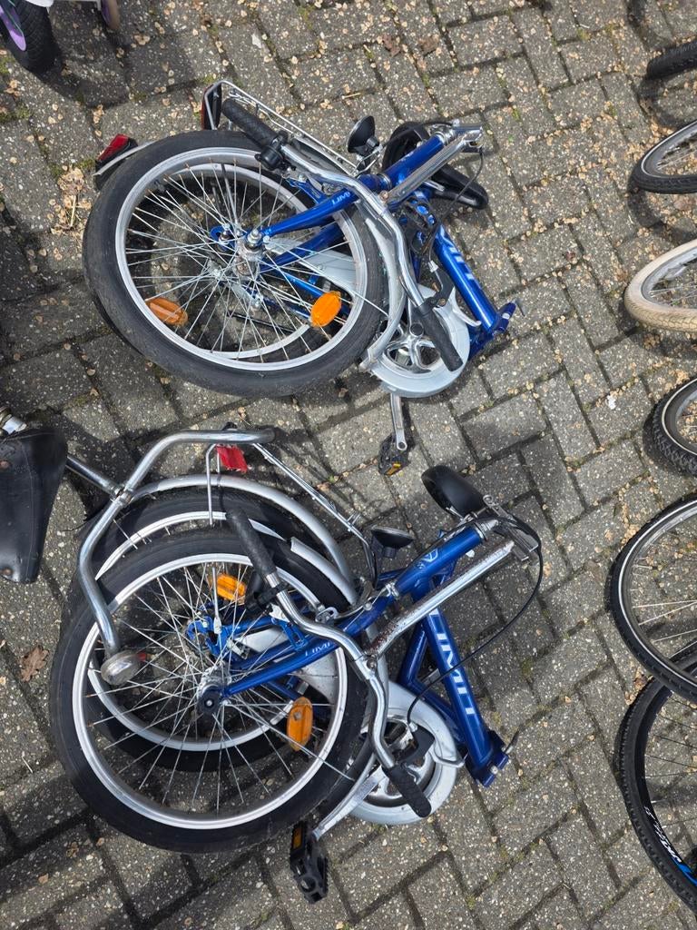 2 vouwfietsen Limit - Ideaal voor forenzen en recreatie, Fietsen en Brommers, Fietsen | Vouwfietsen, Overige merken, 20 inch of meer