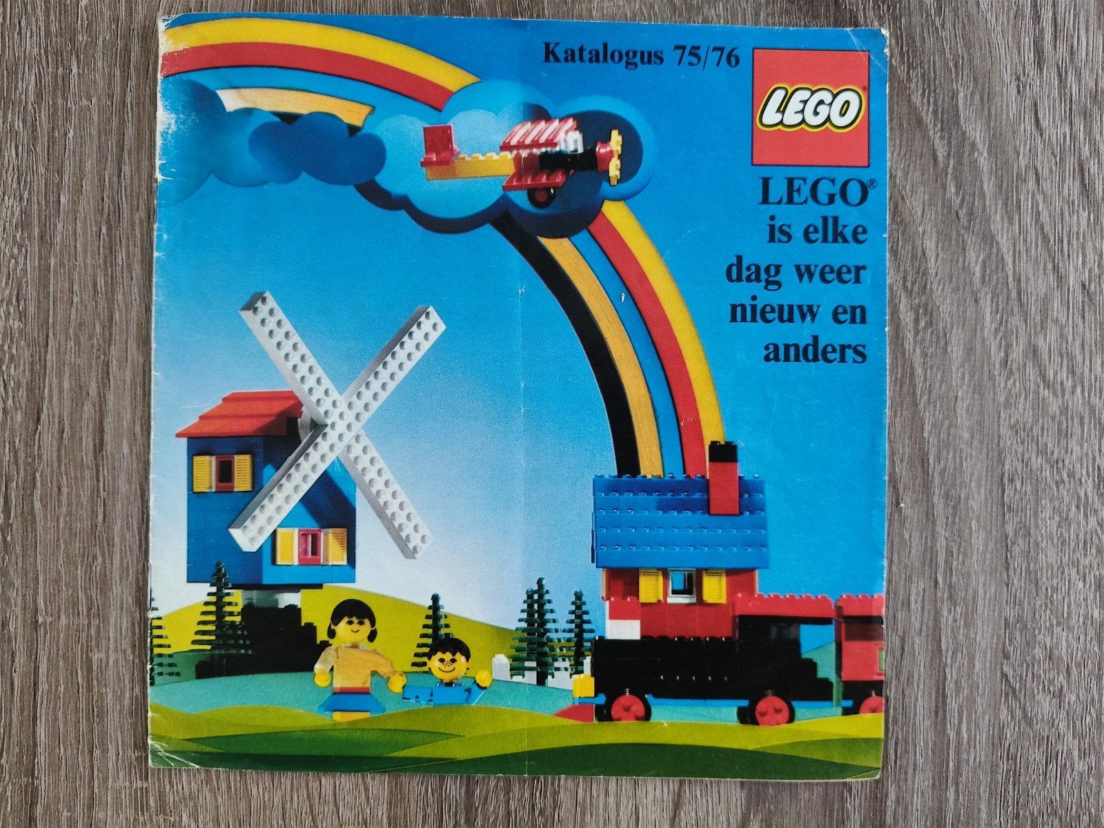 Lego catalogus 1975 Nederlands, Verzenden, Zo goed als nieuw, Catalogus, Lego