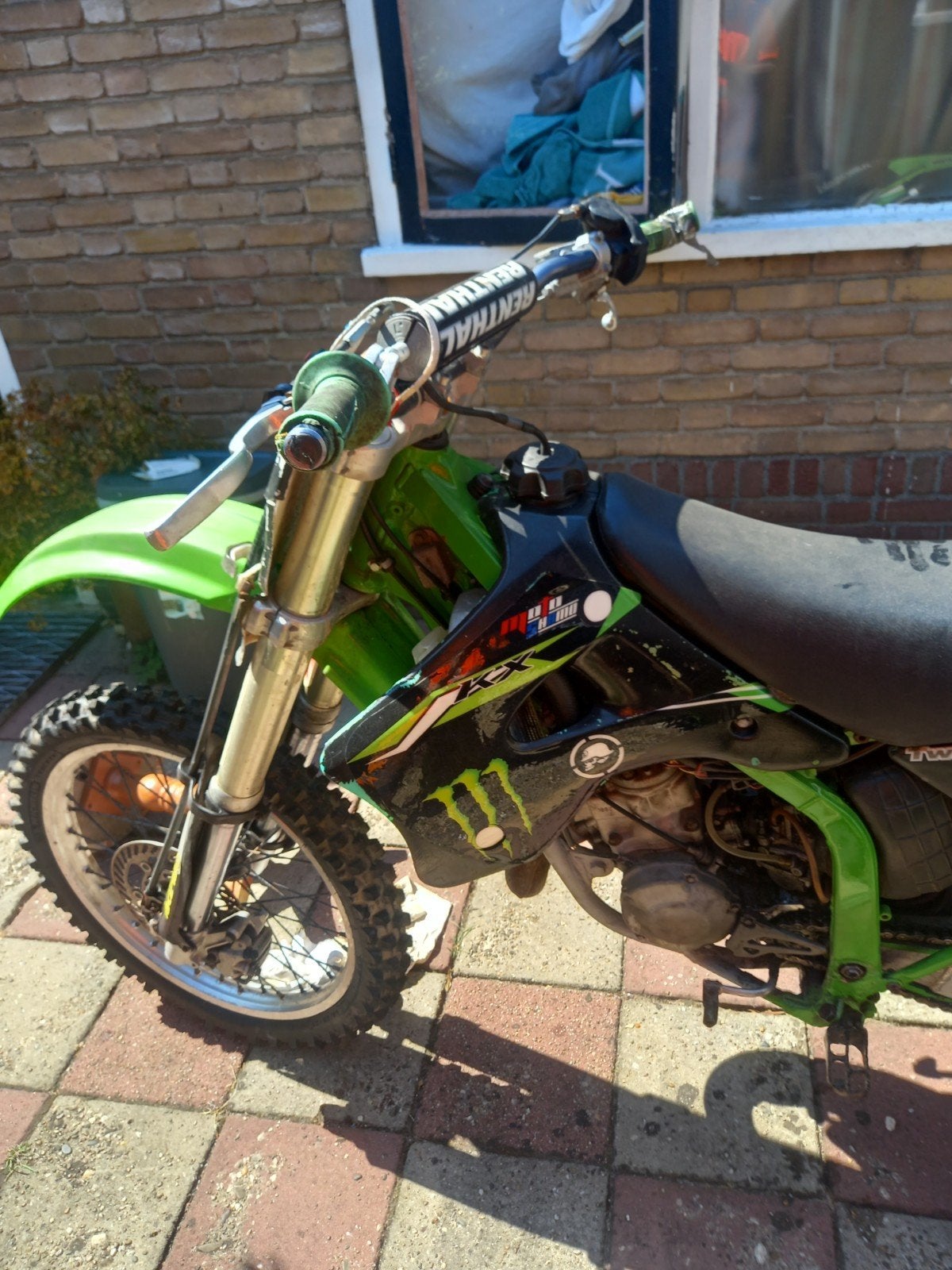 Kawasaki crossmotor kx125  98- kickstart slipt, Gebruikt, 125 cc, Ophalen, Overige merken