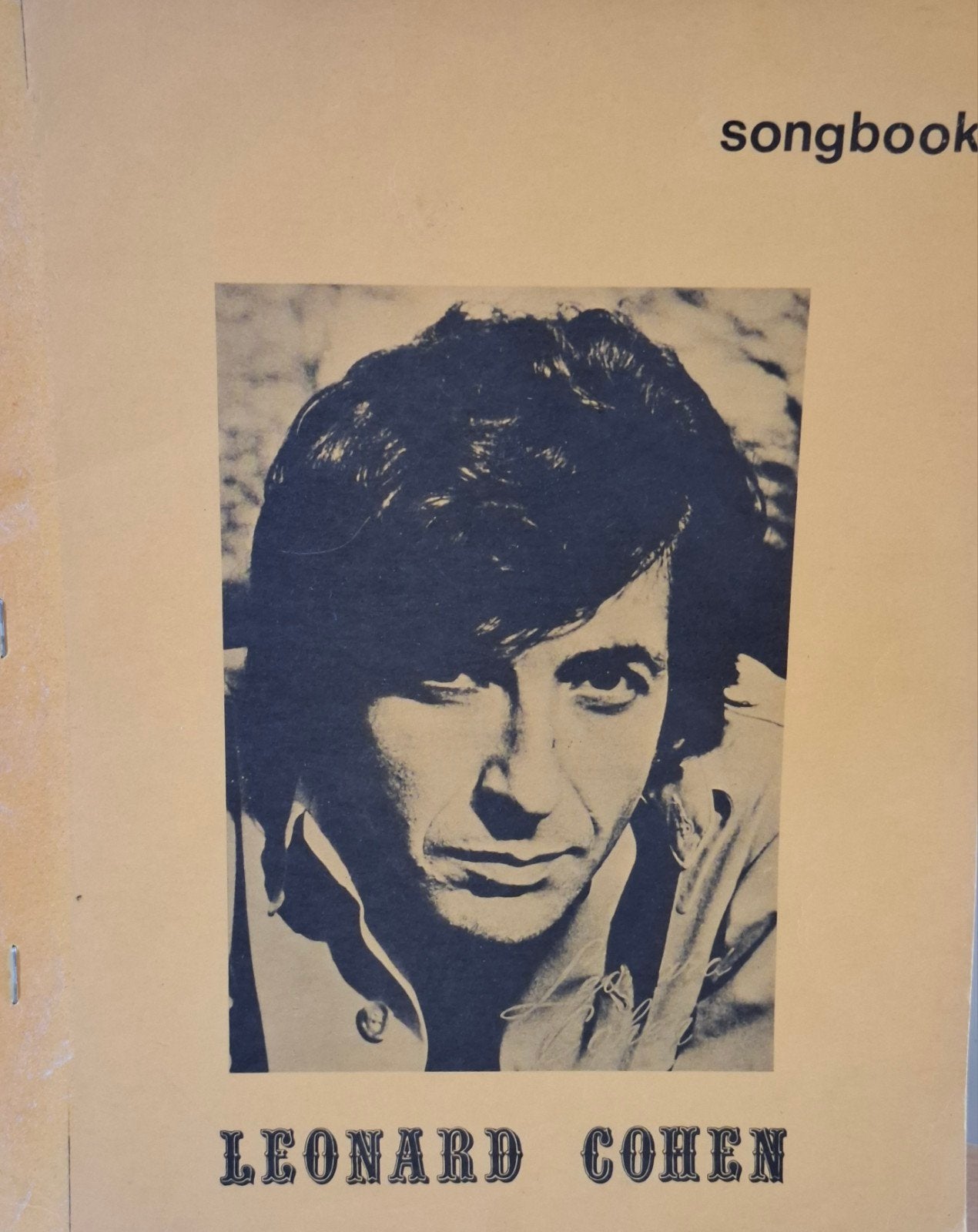 LEONARD COHEN. Songbook. Ca 1970. RARE., Ophalen of Verzenden, Gebruikt, Boek, Tijdschrift of Artikel