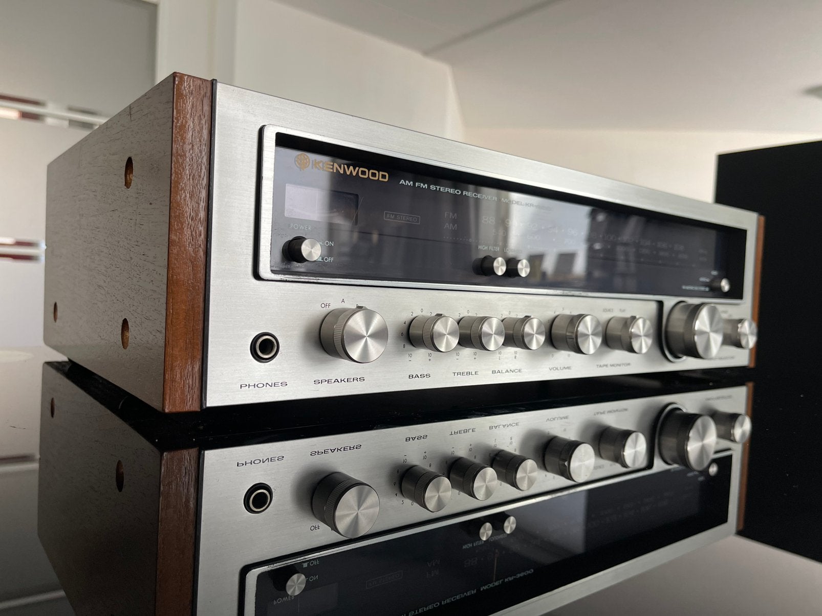 KENWOOD KR-3600 - FM/AM Stereo Receiver - Zeer Goed, Ophalen
