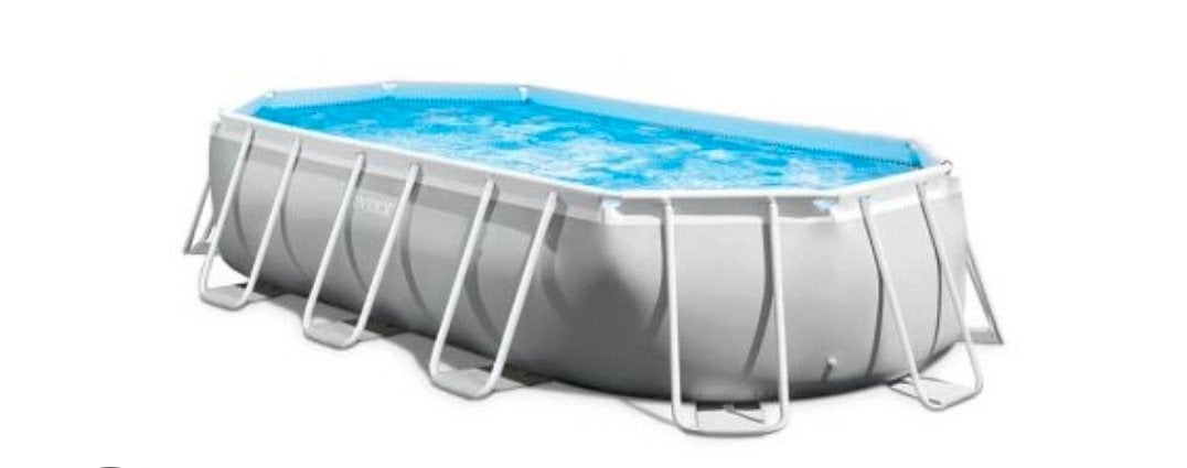 Intex zwembad met zandfilterpomp en zoutwatersyteem, Tuin en Terras, Zwembad-toebehoren, Ophalen