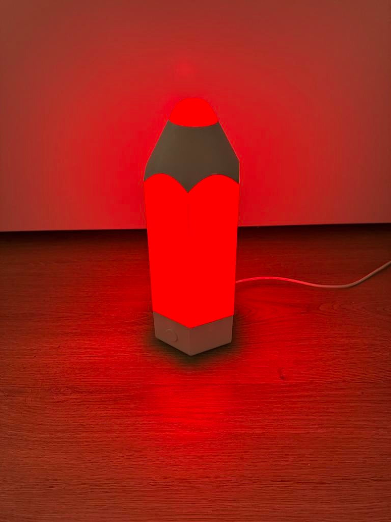 Kleurrijke Potlood lamp Ikea, Ophalen of Verzenden, Zo goed als nieuw