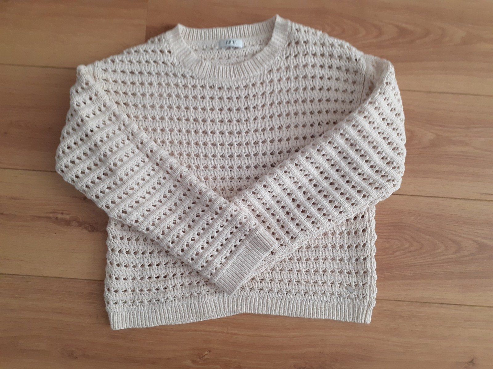 Anna van Toor gebreide trui ecru in nieuwstaat maat XL, Kleding | Dames, Overige kleuren, Anna van Toor, Maat 42/44 (L), Ophalen of Verzenden