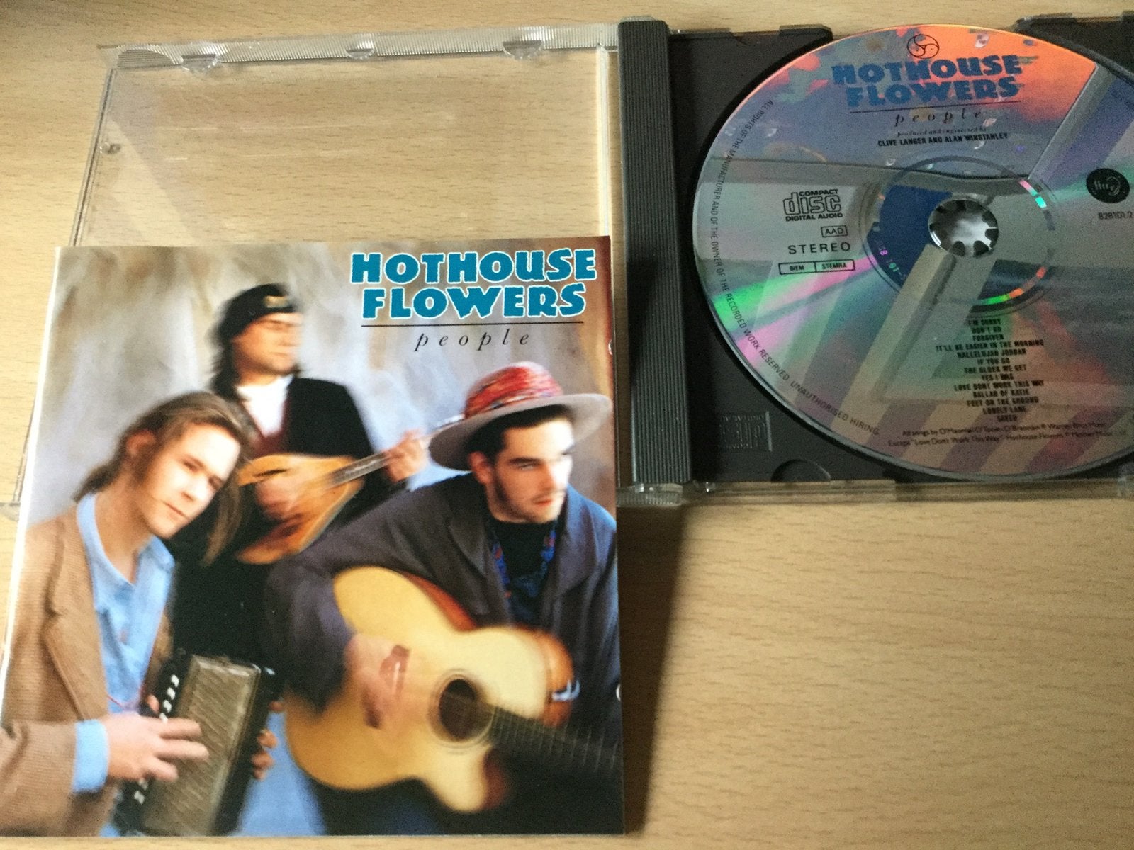 Hothouse Flowers-People met de single “don’t go”., Ophalen of Verzenden, Zo goed als nieuw